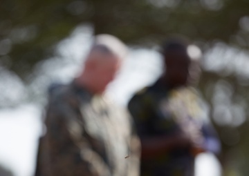 MARFOREUR/AF Meets with Kenya Navy - Manda Bay