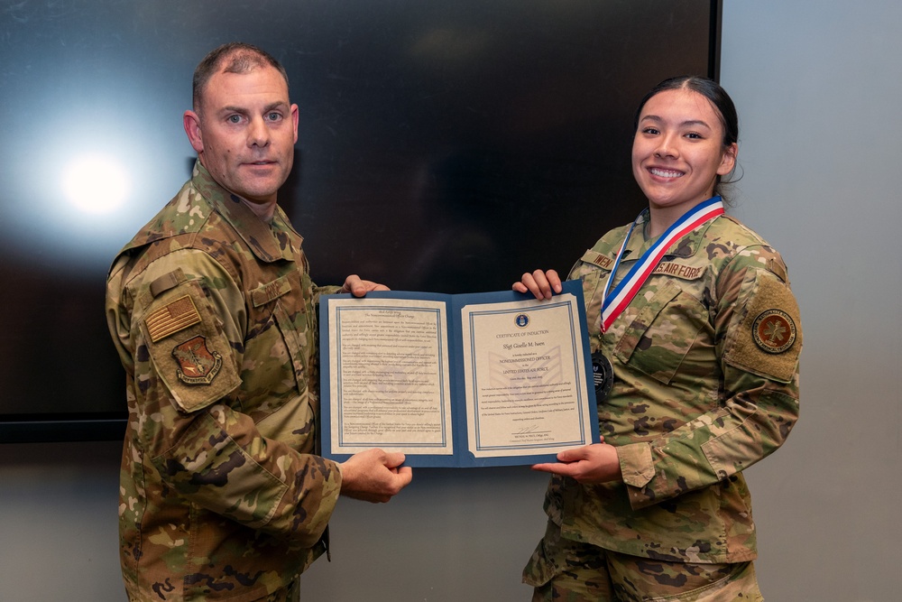 182nd Airlift Wing honors next generation of enlisted leaders in inaugural NCO induction ceremony