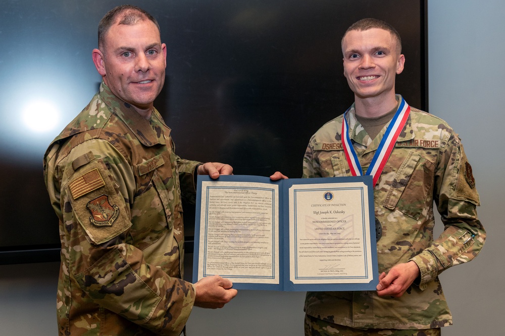 182nd Airlift Wing honors next generation of enlisted leaders in inaugural NCO induction ceremony