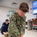 USS John C. Stennis (CVN 74) Sailors conduct CPR training