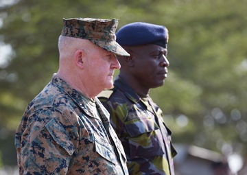 MARFOREUR/AF Meets with Kenya Navy - Manda Bay