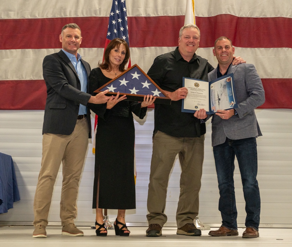 2025 182nd Airlift Wing retirement dinner May 3, 2025