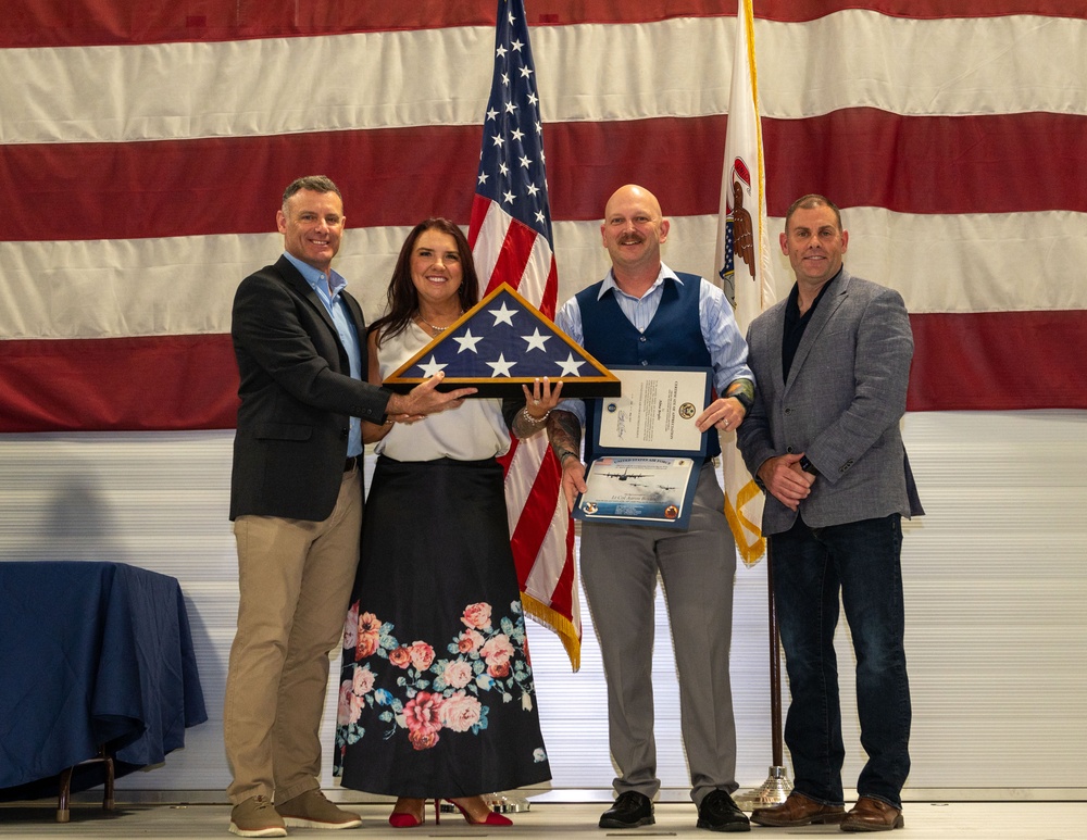 2025 182nd Airlift Wing retirement dinner May 3, 2025