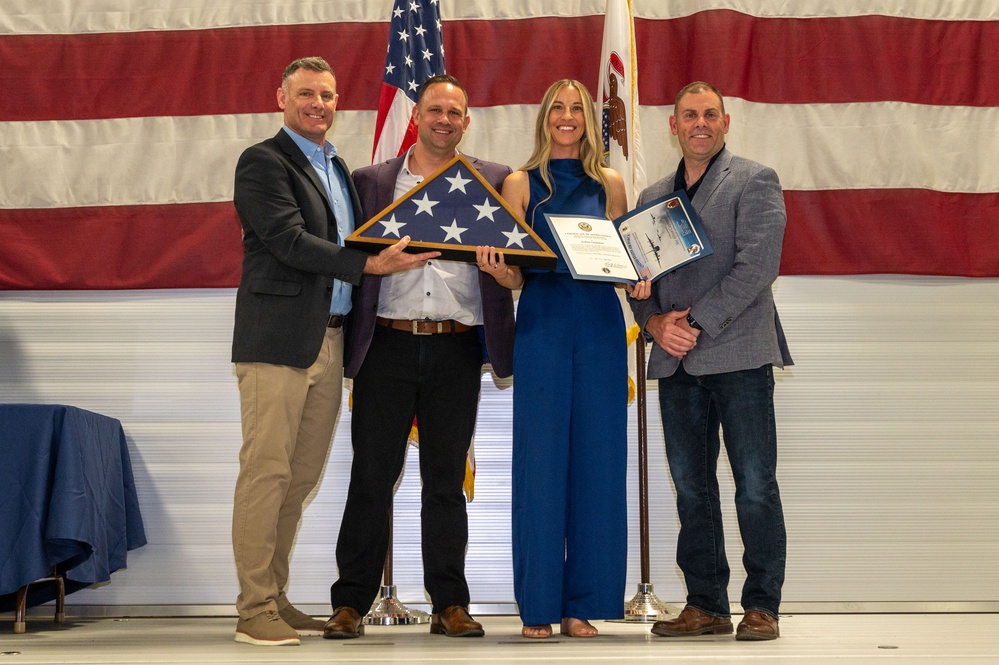 2025 182nd Airlift Wing retirement dinner May 3, 2025