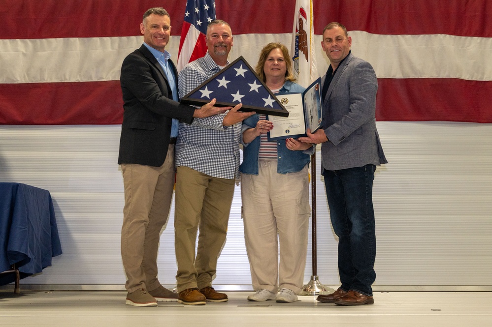 2025 182nd Airlift Wing retirement dinner May 3, 2025