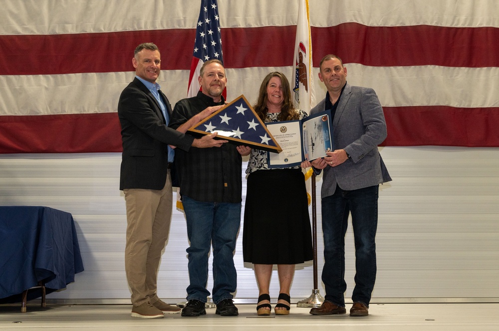 2025 182nd Airlift Wing retirement dinner May 3, 2025