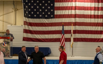 2025 182nd Airlift Wing retirement dinner May 3, 2025