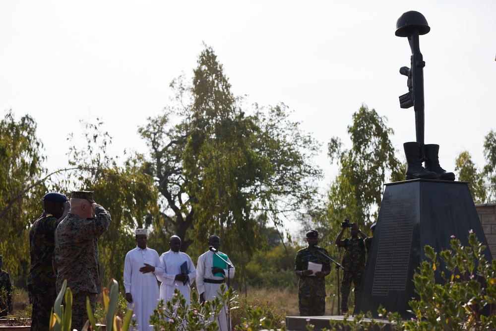MARFOREUR/AF Meets with Kenya Navy - Manda Bay