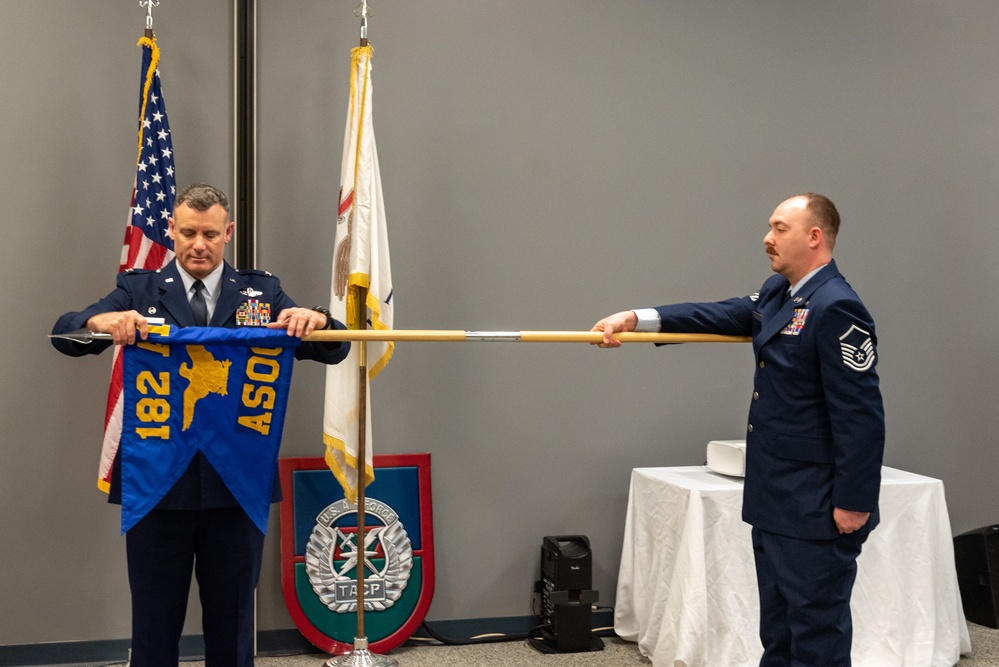 182nd Air Support Operations Group redesignation ceremony May 3, 2025