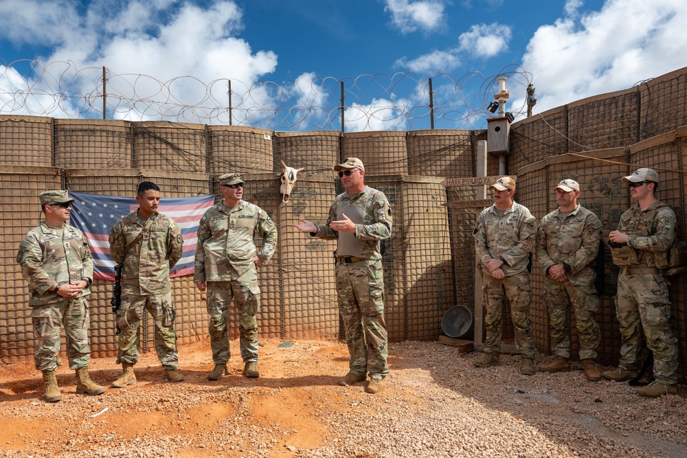 One team: CJTF-HOA leaders visit troops in Kismayo, Somalia