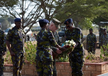 MARFOREUR/AF Meets with Kenya Navy - Manda Bay