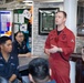 Curtis Wilbur Conducts In-Port Emergency Team Drill