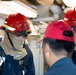 Curtis Wilbur Conducts In-Port Emergency Team Drill