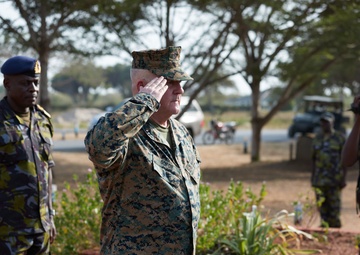 MARFOREUR/AF Meets with Kenya Navy - Manda Bay