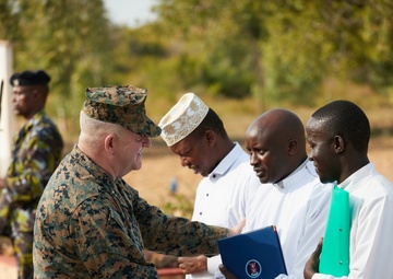 MARFOREUR/AF Meets with Kenya Navy - Manda Bay