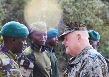 MARFOREUR/AF Meets with Kenya Navy - Manda Bay