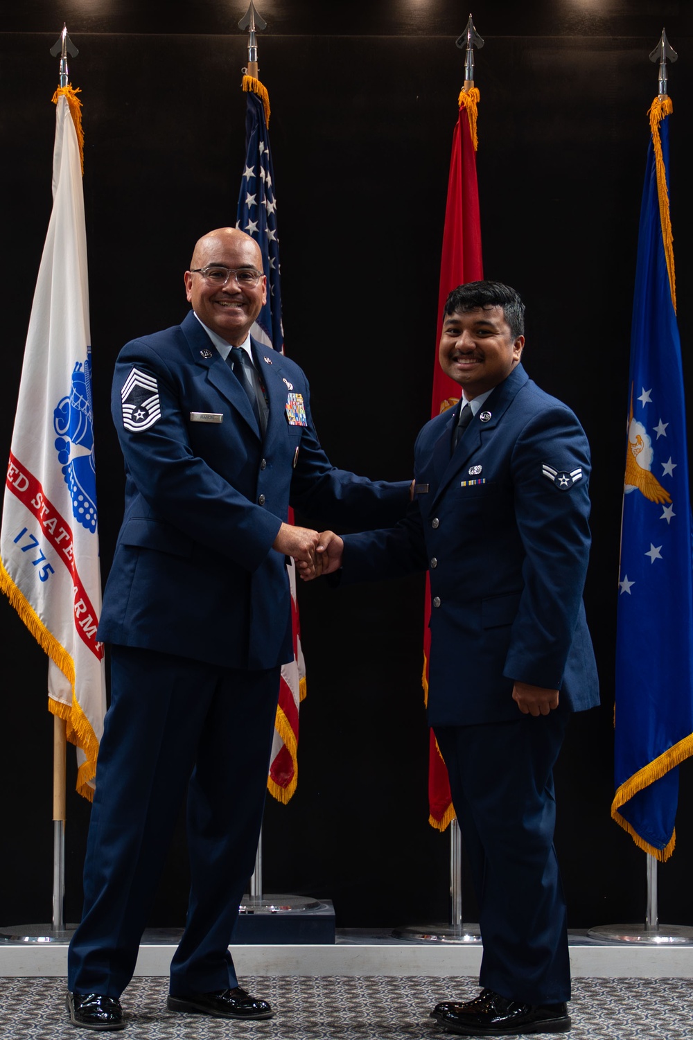 Goodfellow Hosts Base Honor Guard Class 25-Alpha Graduation and Class 24-Bravo Recognition Ceremonies