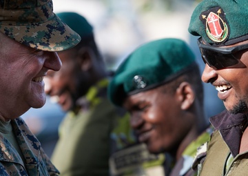 MARFOREUR/AF Meets with Kenya Navy - Manda Bay