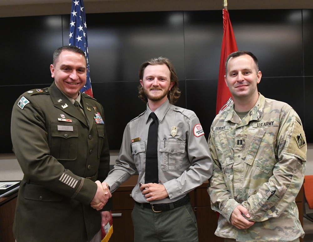 Rangers recognized for exceptional service at USACE Nashville