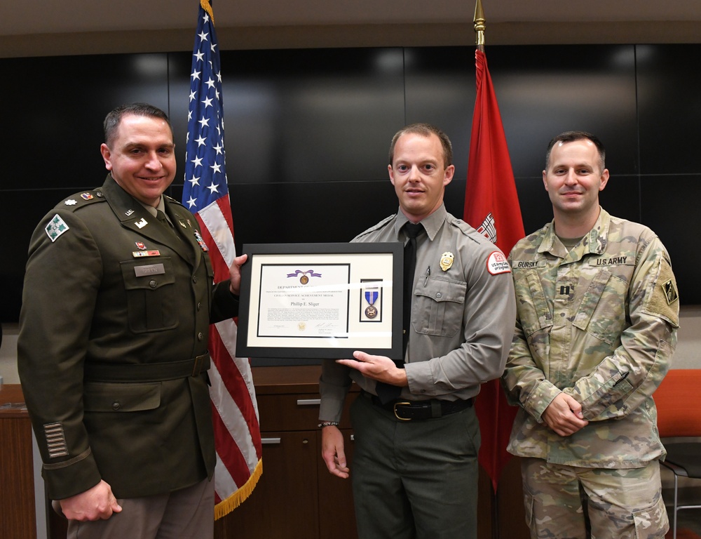 Rangers recognized for exceptional service at USACE Nashville
