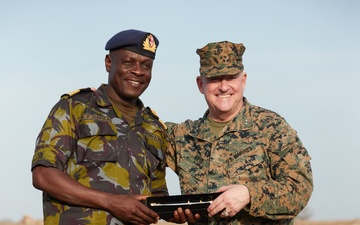 MARFOREUR/AF Meets with Kenya Navy - Manda Bay