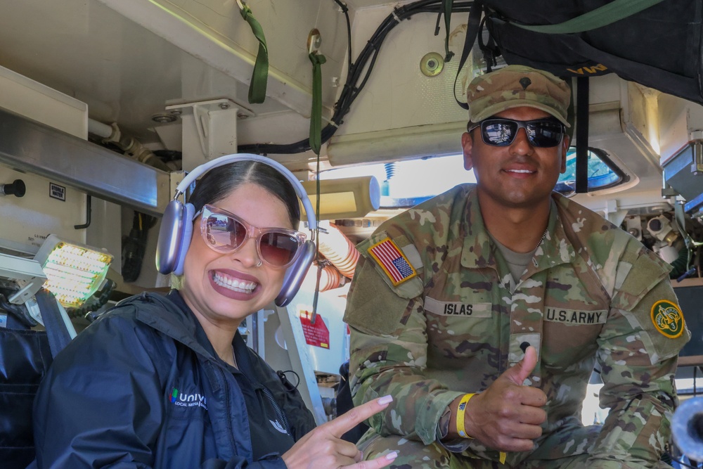 III Armored Corps Showcases Army Capabilities at Texas Motor Speedway