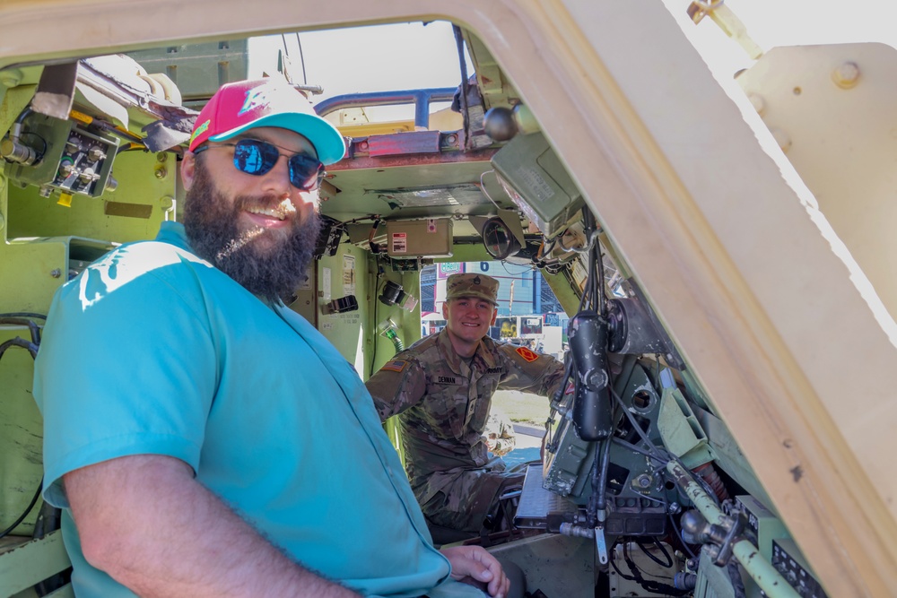 III Armored Corps Showcases Army Capabilities at Texas Motor Speedway