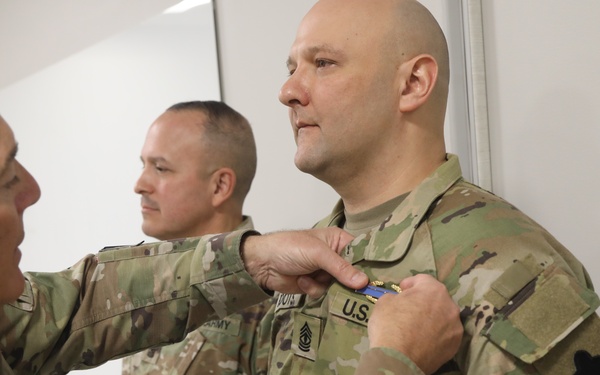Three 88th Soldiers Receive New Army Master Combat Badges