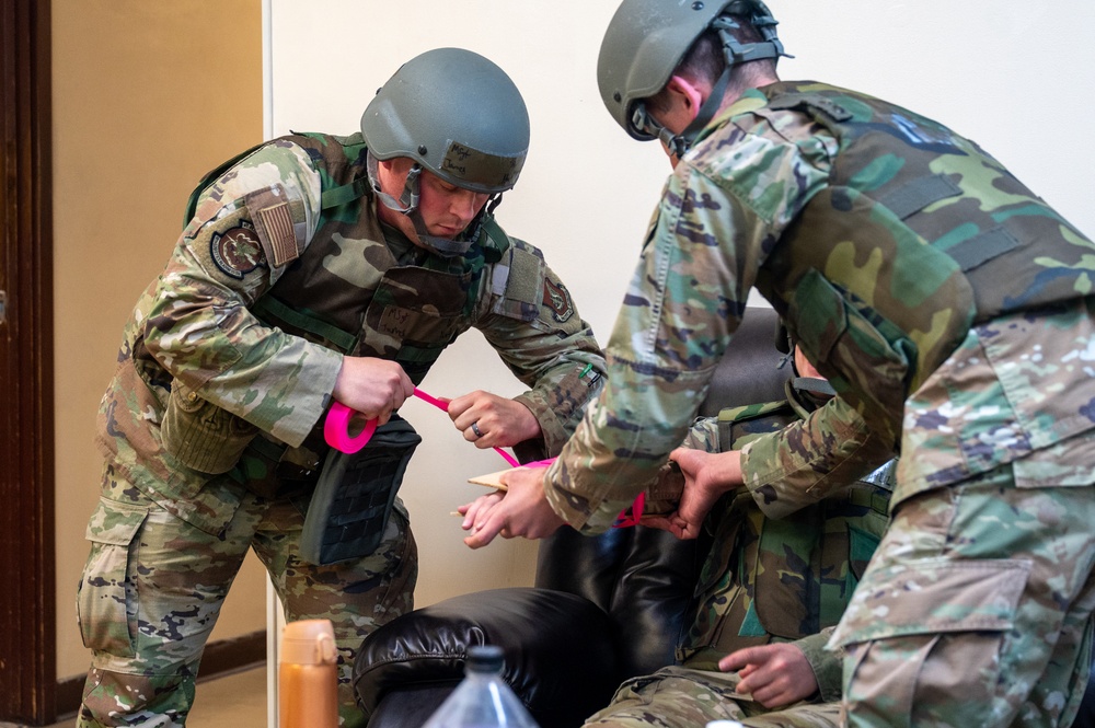 BH 25-2: Kadena Fuels Operations tests first aid skills in readiness exercise