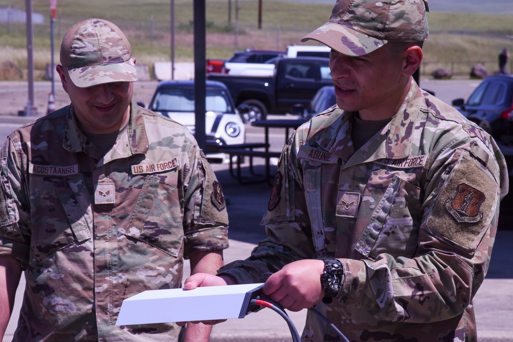 222nd Intelligence Support Squadron using Starlink satellite system