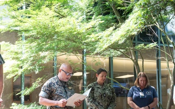 Cherry Point Nurses Fortify Spiritual Resolve with Blessing of the Hands