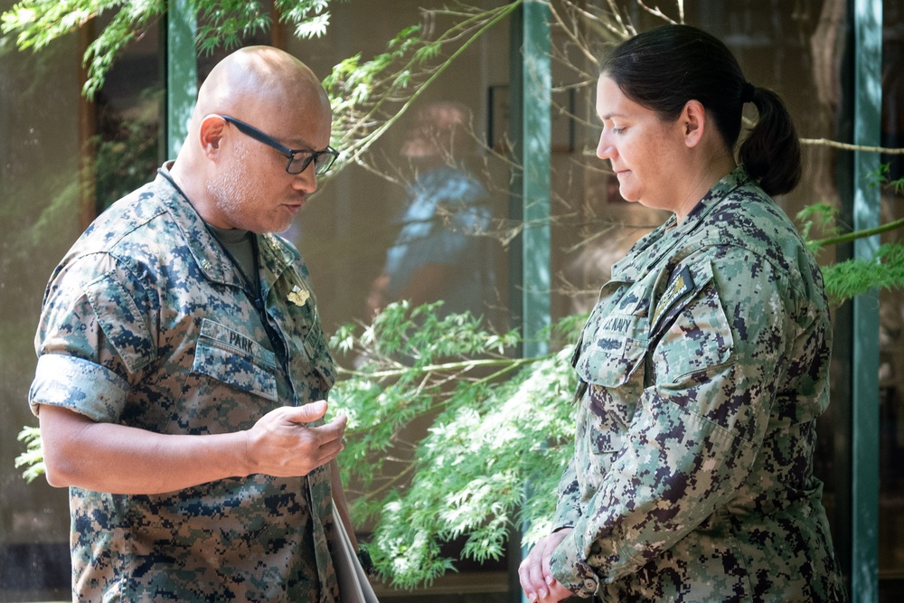 Cherry Point Nurses Fortify Spiritual Resolve with Blessing of the Hands