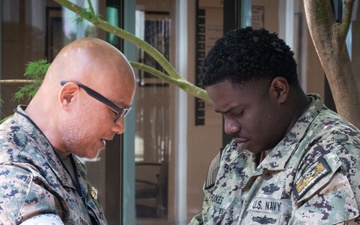 Cherry Point Nurses Fortify Spiritual Resolve with Blessing of the Hands