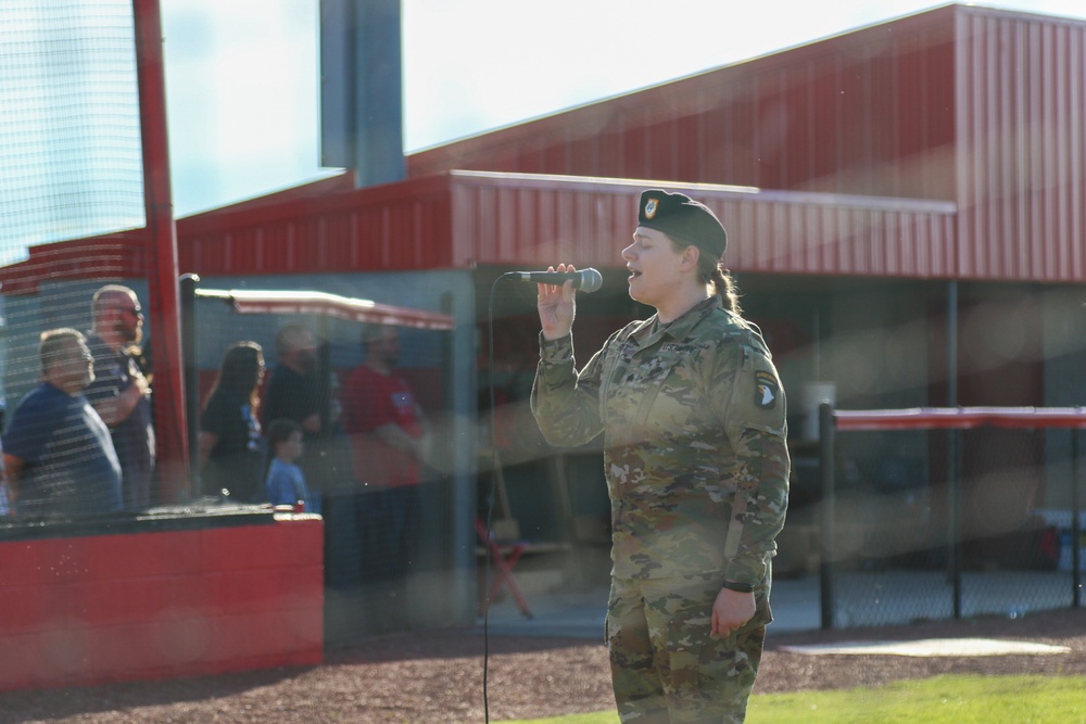 Todd County Central High School Military Appreciation Night