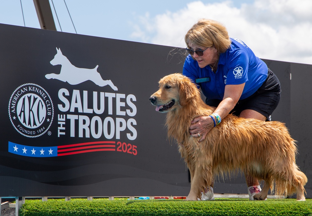 Paws, pride &amp; patriotism: Fort Stewart, Hunter hosts AKC competition for Army 250