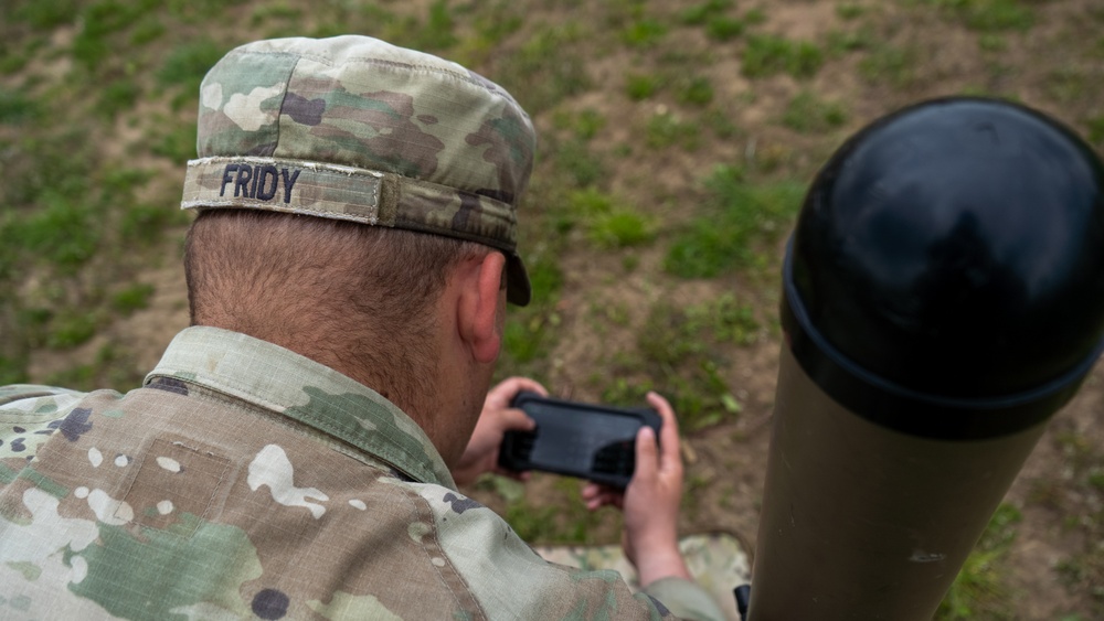 3rd Infantry Division Soldiers operate Beast+ electronic warfare system during Combined Resolve 25-02