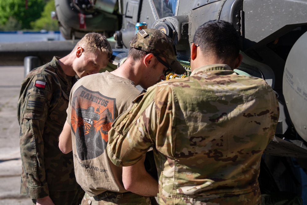 Polish Soldiers Gain Maintenance Experience With 1AD CAB