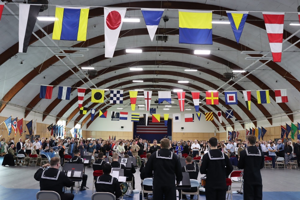 Navy Band Northeast supports ODS graduation