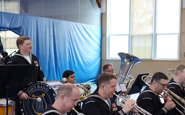 Navy Band Northeast provides support for ODS graduation