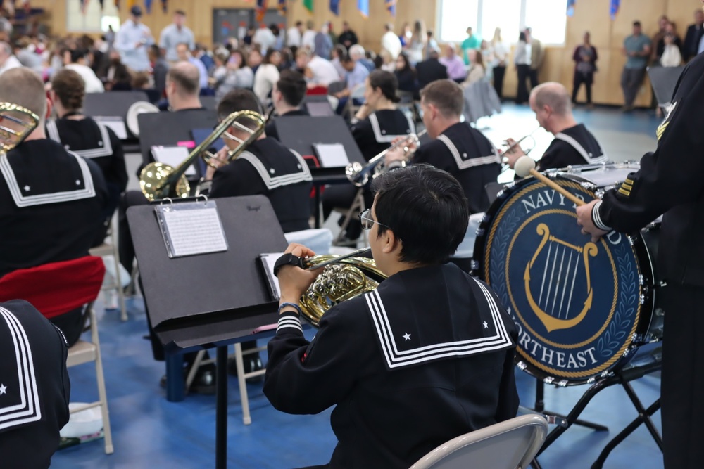 Navy Band Northeast provides support for ODS graduation