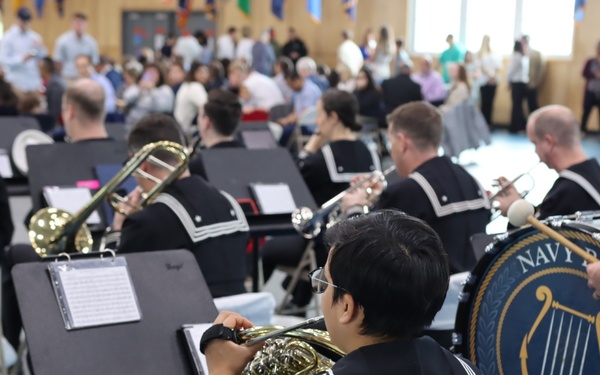 Navy Band Northeast provides support for ODS graduation