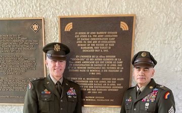 NY National Guard Leaders Commemorate 80th Anniversary of Dachau Liberation in WWII