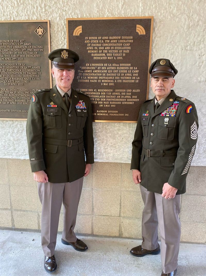 NY National Guard Leaders Commemorate 80th Anniversary of Dachau Liberation in WWII
