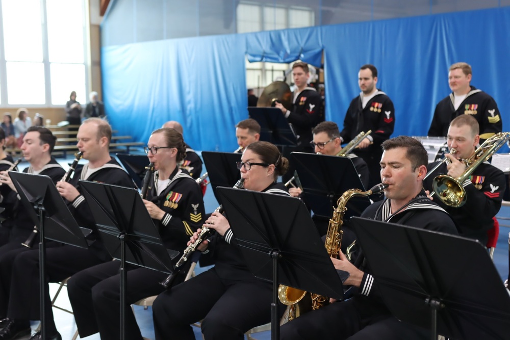 Navy Band Northeast provides support for ODS graduation