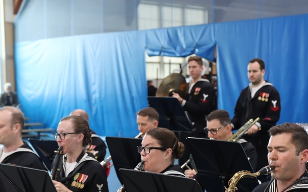Navy Band Northeast provides support for ODS graduation