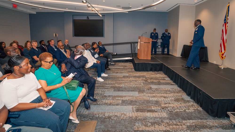 USAF Col. Julian Thomas promotes to the rank of Colonel