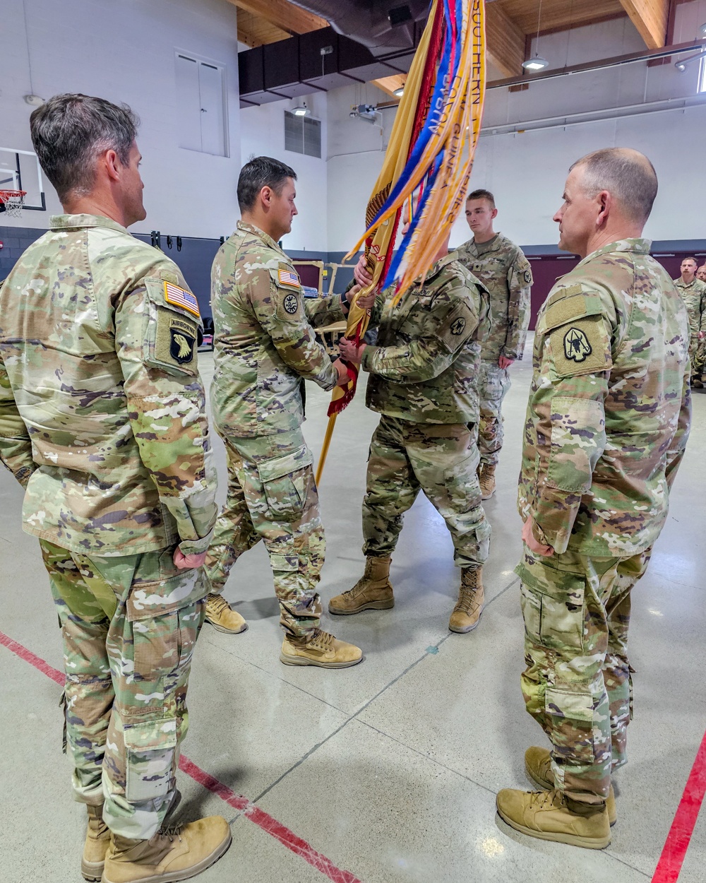 495th Assumption of Responsibility