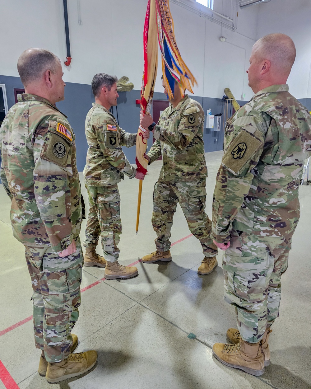 495th Assumption of Responsibility