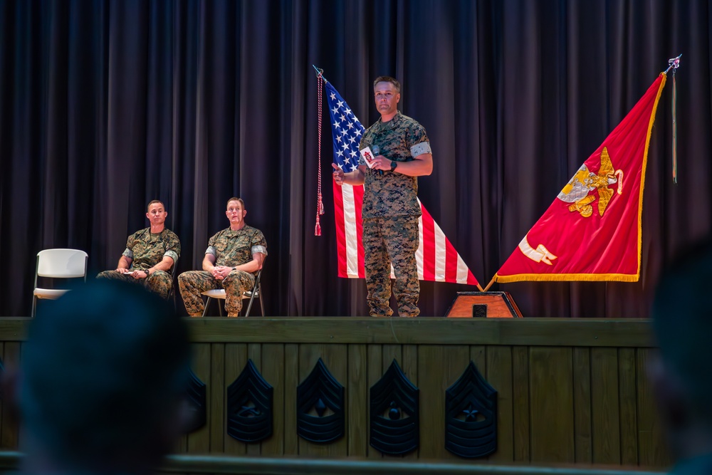 H&amp;S Bn Sergeant Major Relief and Appointment Ceremony
