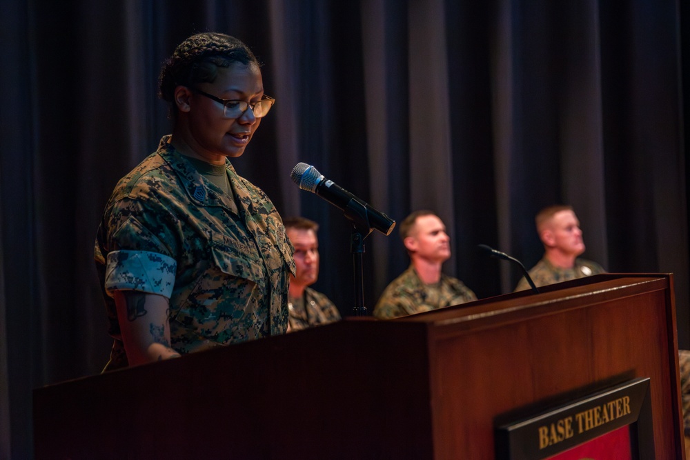 H&amp;S Bn Sergeant Major Relief and Appointment Ceremony